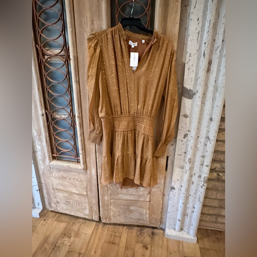A.L.C. Size 14 long sleeve, mini dress